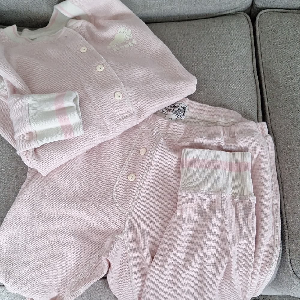 Cozy Pink Roots Loungewear/Pajamas
